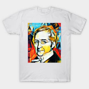 Bernard Courtois Abstract Portrait | Bernard Courtois Artwork T-Shirt